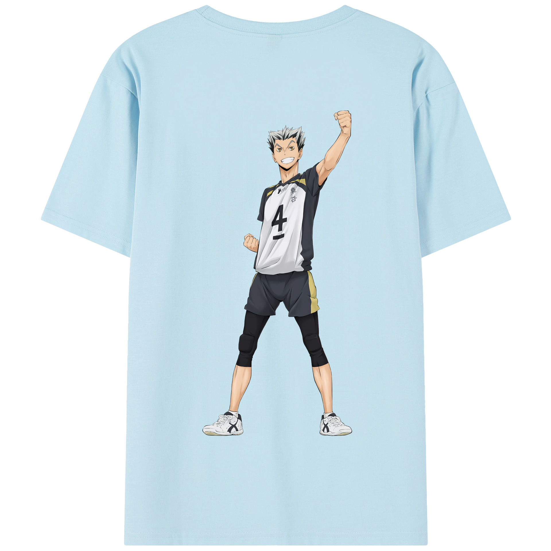 （画像用） ハイキュー!! Haikyu!! 綿100％半袖Tシャツ（背面プリント）
